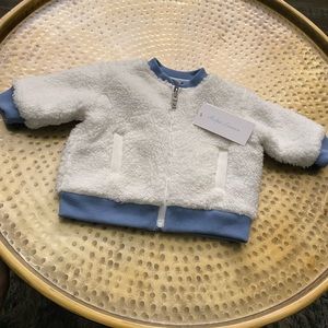 NWT Ralph Lauren 3month zip up sweatshirt